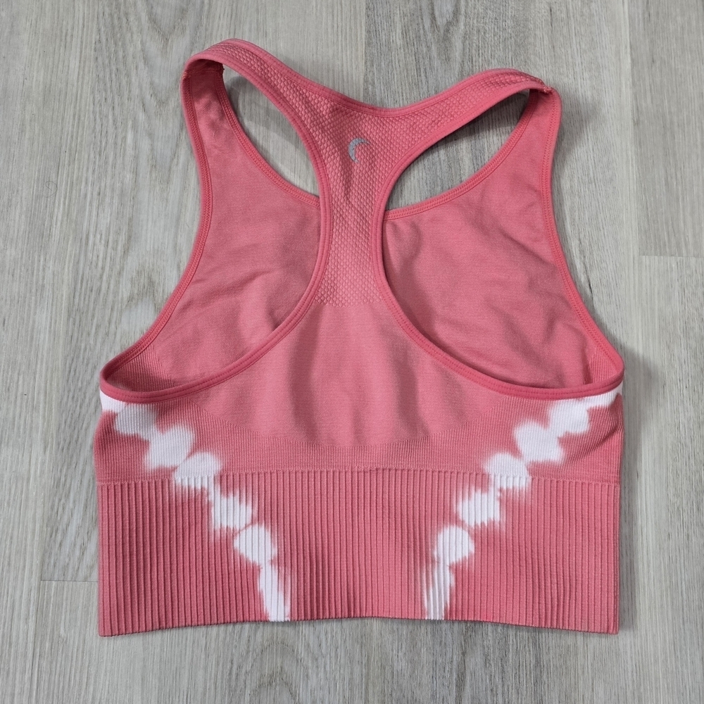 ZYIA Hendrix Tie Dye Halter Active Crop Top Size S - Picture 3 of 4